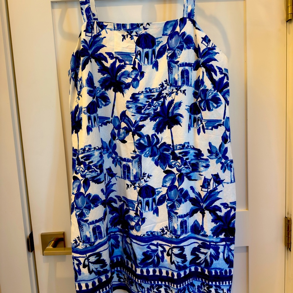 The Loft summer dress. Size 14 NWT.